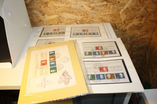 Bund Lot mit 11 Stück Block 2 postfrisch / gestempelt / FDC