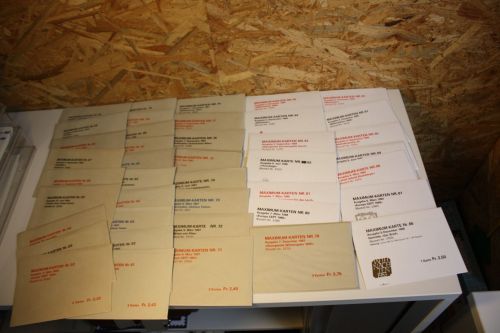 Liechtenstein Maximumkarten 1985-1989 komplett