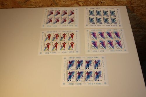 Sowjetunion Michel 5788-92 Kleinbogen postfrisch Olympiade 1988