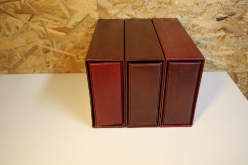 3 Safe Briefe Alben mit Schuber