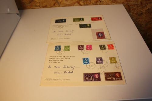 Ostafrikanische Gemeinschaft Michel 108-123 FDC