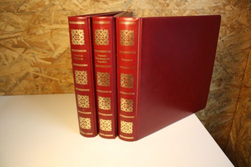 3 Borek Ringbinder rot mit Aufdruck