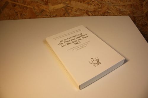 DDR Ersttagsblatt Jahressammlung 1988