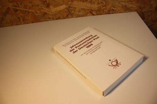 DDR Ersttagsblatt Jahressammlung 1989