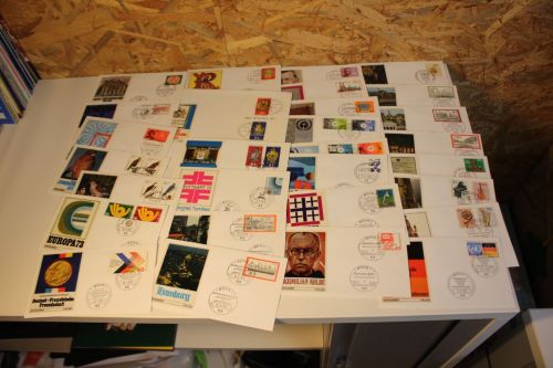 Bund Jahrgang 1973 FDC komplett