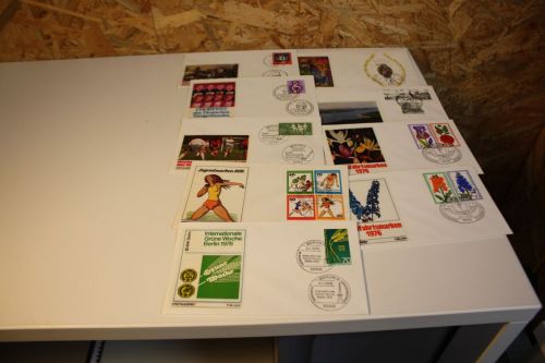 Berlin Jahrgang 1976 FDC komplett