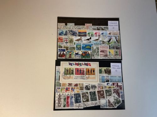 Färöer Jahrgang 1975-1984 gestempelt komplett