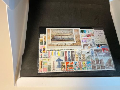Färöer Jahrgang 1985-1989 postfrisch komplett