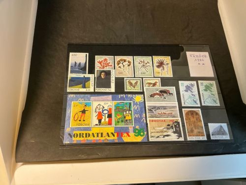Färöer Jahrgang 1996 postfrisch komplett