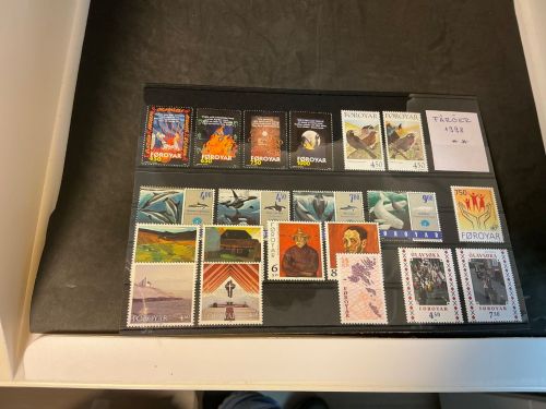 Färöer Jahrgang 1998 postfrisch komplett