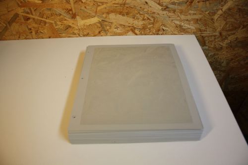 Safe Drei Ring Blätter grau sortiert 80 Stück