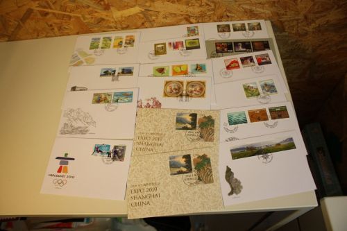 Liechtenstein Jahrgang 2010 FDC komplett