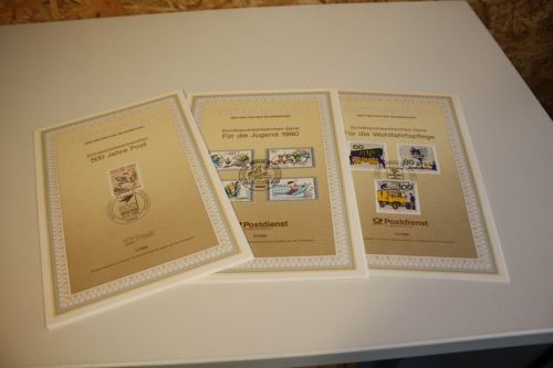 Berlin ETB Ersttagsblätter Jahrgang 1990 komplett