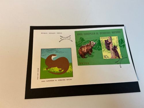 Rumänien Michel Block 168 FDC Naturschutz