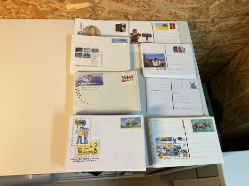 Bund Posten Ganzsachen, Umschläge Frankaturwert 132,73€