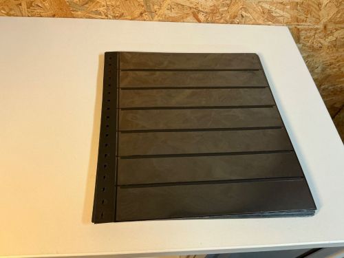 25 Stück Lindner Omnia 8er schwarz