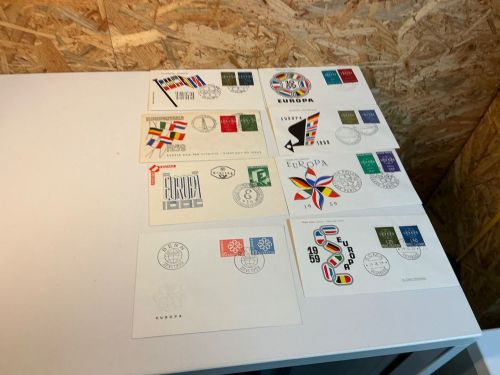 Europa Cept Jahrgang 1959 FDC komplett