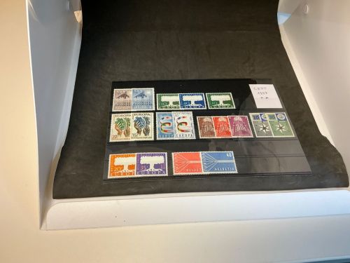 Europa Cept Jahrgang 1957 postfrisch komplett