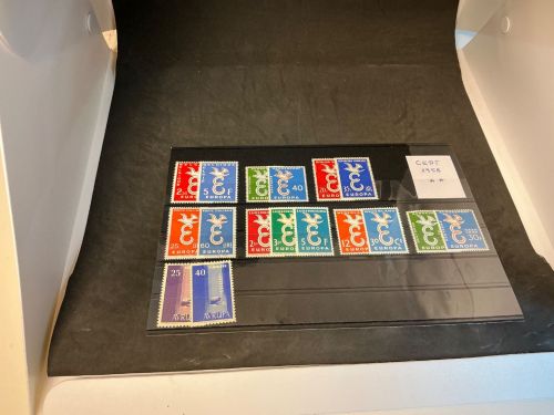 Europa Cept Jahrgang 1958 postfrisch komplett