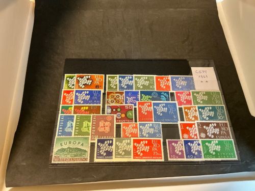 Europa Cept Jahrgang 1961 postfrisch komplett