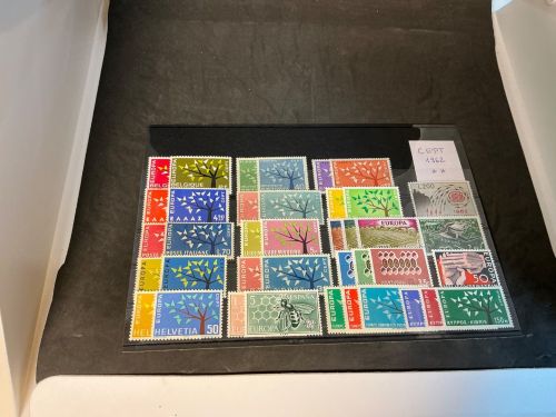 Europa Cept Jahrgang 1962 postfrisch komplett