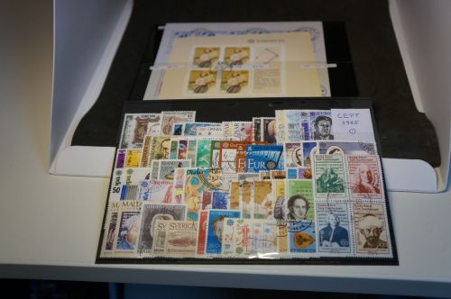 Cept Jahrgang 1985 gestempelt komplett
