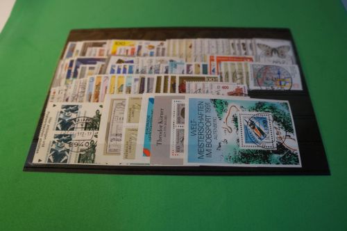 Bund Jahrgang 1991 gestempelt komplett