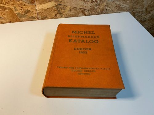 Michel Briefmarkenkatalog Europa 1953
