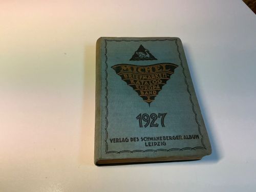 Michel Briefmarkenkatalog Europa Band 1 1927