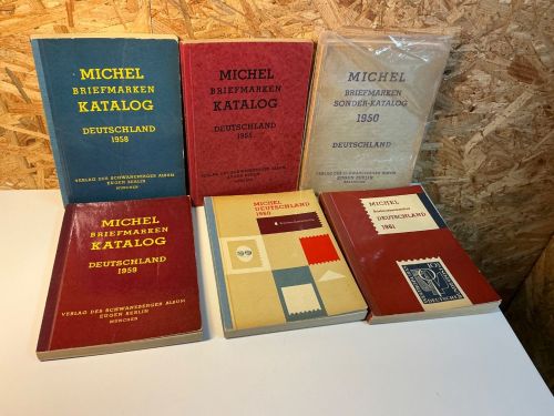 Michel 7 Deutschland Kataloge aus 1950-1961