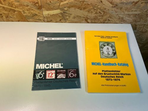 Michel Handbuch Plattenfehler auf den Brustschild-Marken