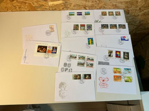 Liechtenstein Jahrgang 2000 FDC komplett