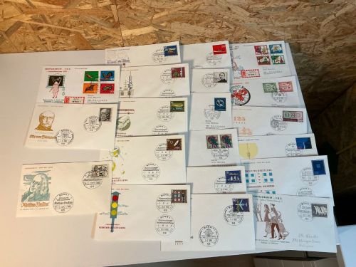 Bund Jahrgang 1965 FDC komplett