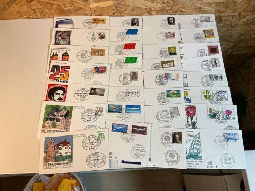 Bund Jahrgang 1980 FDC komplett