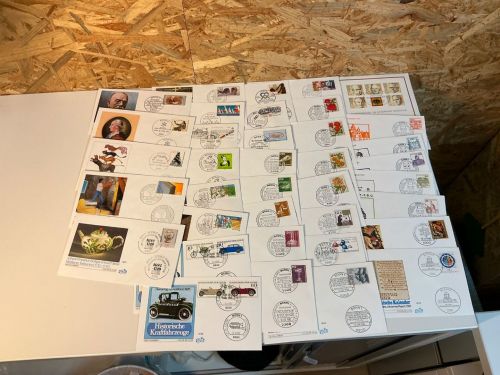 Bund Jahrgang 1982 FDC komplett
