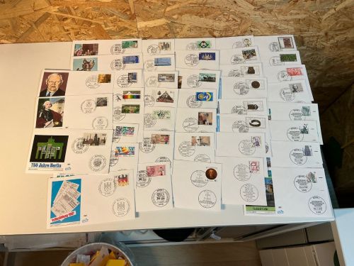 Bund Jahrgang 1987 FDC komplett