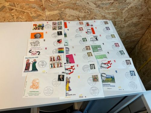 Berlin Jahrgang 1970 FDC komplett