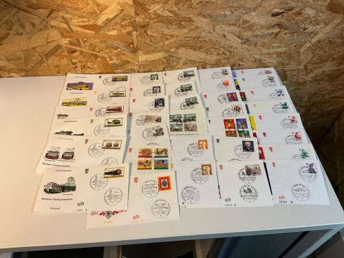 Berlin Jahrgang 1971 FDC komplett