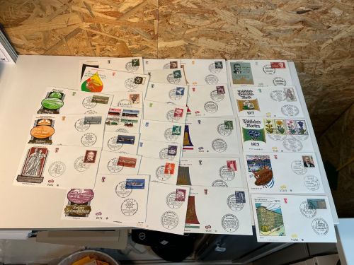 Berlin Jahrgang 1975 FDC komplett