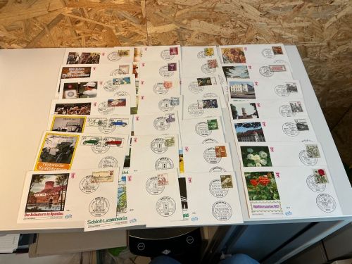 Berlin Jahrgang 1982 FDC komplett
