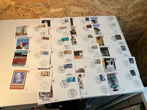 Berlin FDC Jahrgang 1986 komplett