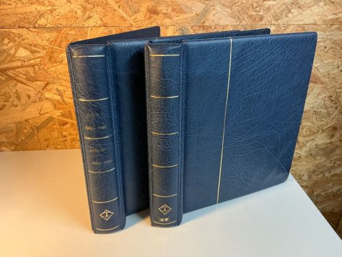 2 Leuchtturm Drehstabbinder blau