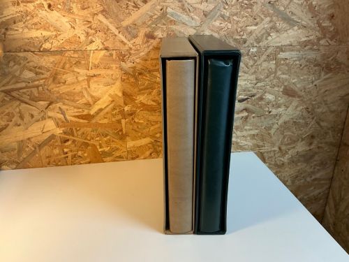 2 Safe Binder beige / grün 14 Ring inkl. Schuber