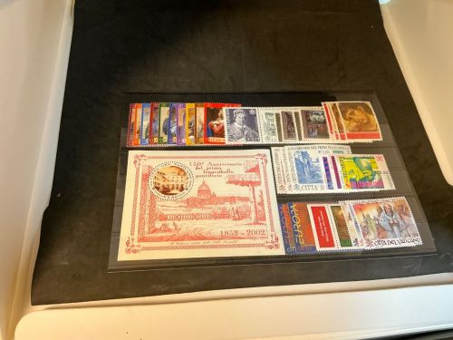 Vatikan Jahrgang 2002 postfrisch