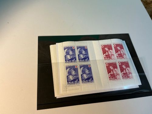 Frankreich Rot Kreuz MH 1971-1983 postfrisch