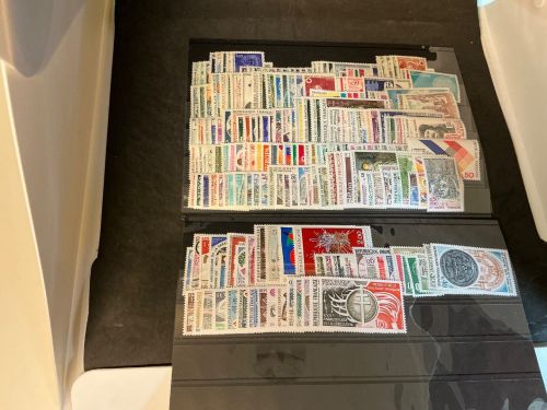 Frankreich Jahrgang 1970-74 postfrisch komplett