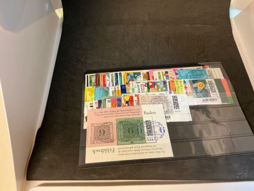 Bund Jahrgang 2022 gestempelt ohne Selbstklebende komplett