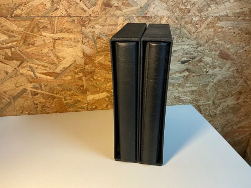 2 Safe Coin Alben schwarz inkl. Schuber