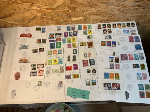 Luxemburg Jahrgang 1975-79 FDC komplett