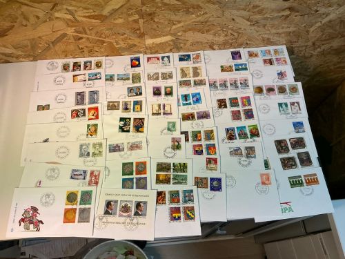 Luxemburg Jahrgang 1980-84 FDC komplett